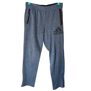 Adidas Blue Women's Joggers with Ankle Zippers Size Small